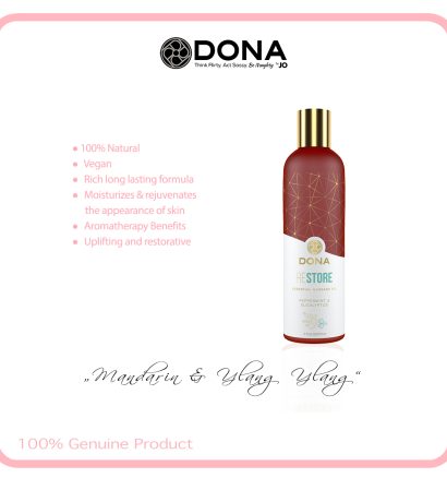 DONA Essential Massage Oil Peppermint & Eucalyptus