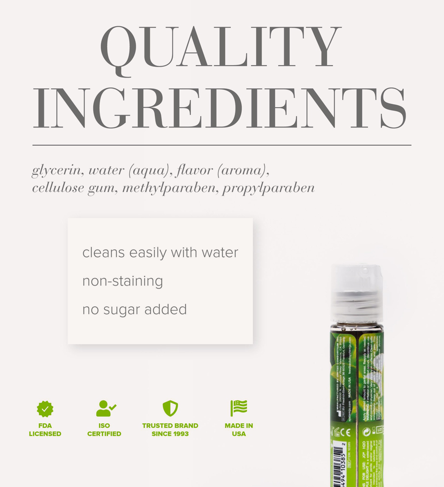 Komposisi JO Flavors Green Apple Delight