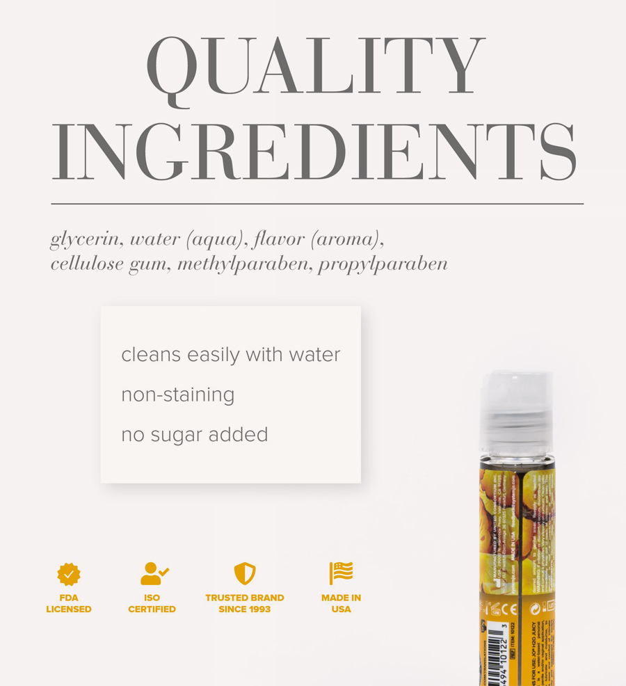 Komposisi JO Flavors Juicy Pineapple