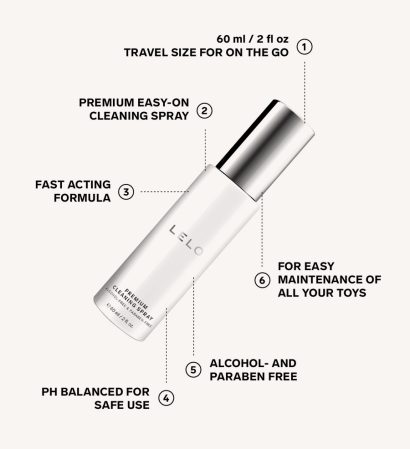 Komposisi LELO Cleaning Spray