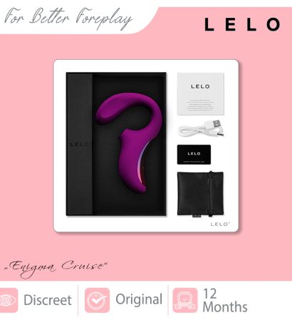 LELO Enigma Cruise Packaging Deep Rose