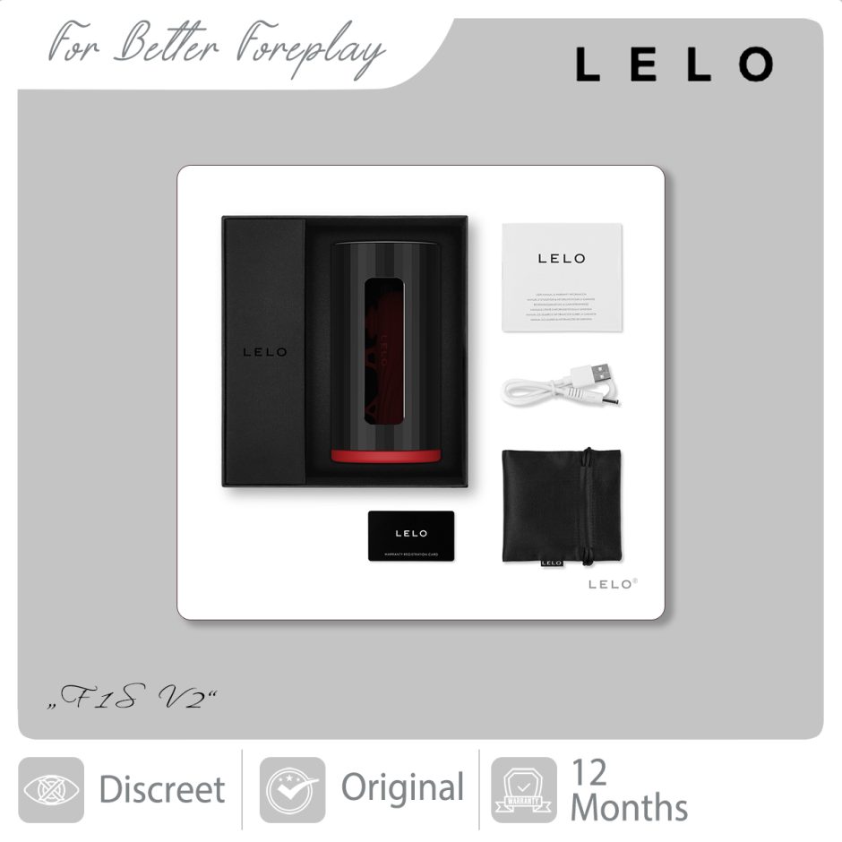 LELO F1S V2 Red Packaging