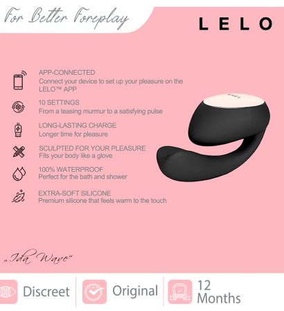 LELO Ida Wave Black Detail