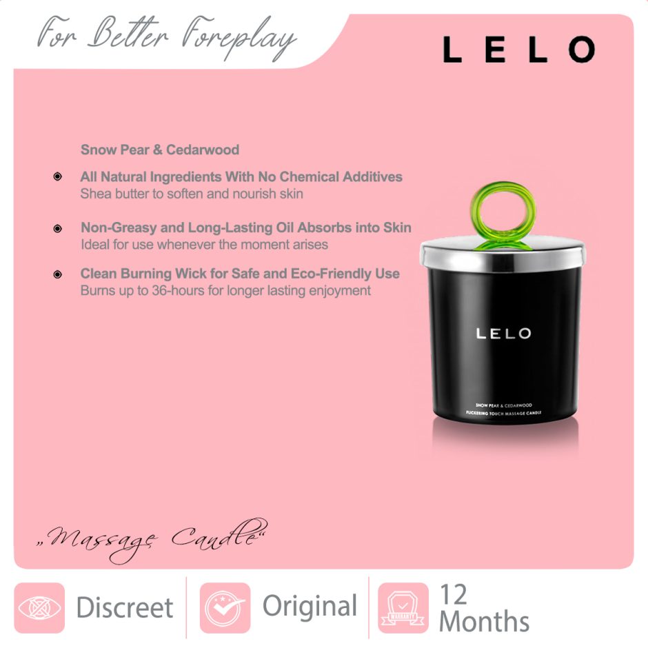 LELO Massage Candle Snow Pear