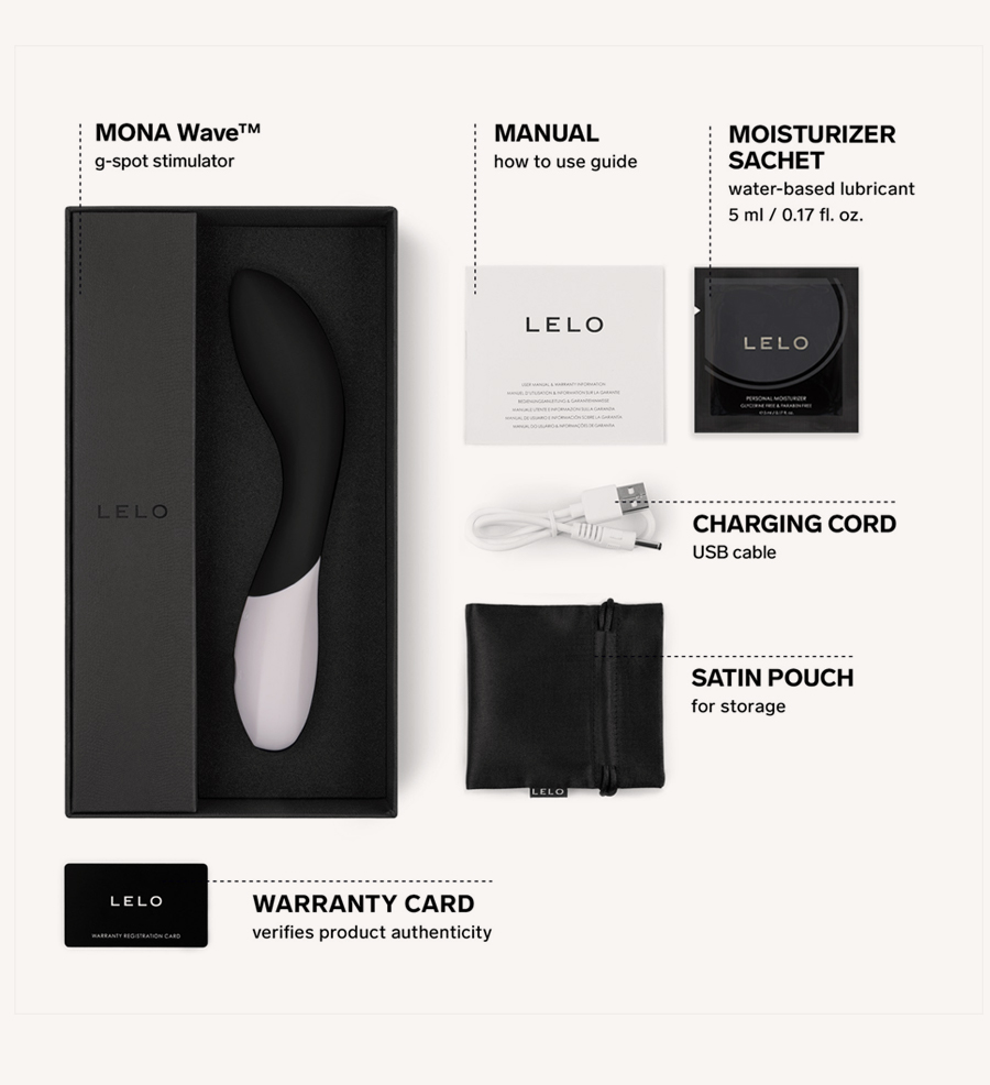 Tampilan LELO Mona Wave Black
