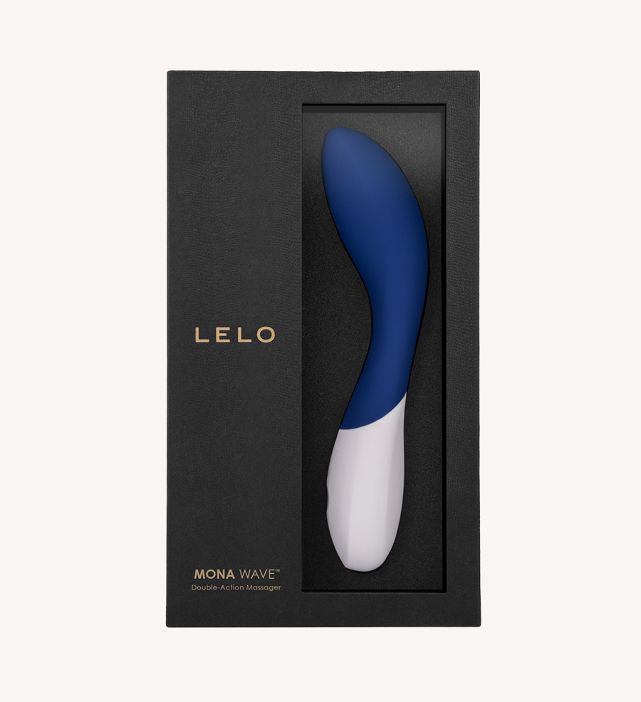 Kemasan LELO Mona Wave Midnight Blue