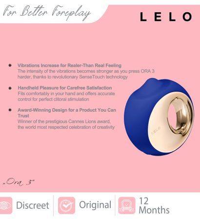 LELO Ora3 Midnight Blue Detail