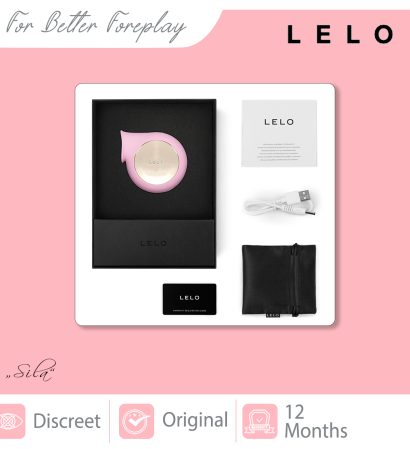 LELO Sila Pink Packaging