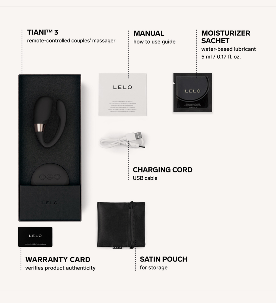 Tampilan LELO Tiani 3 Black