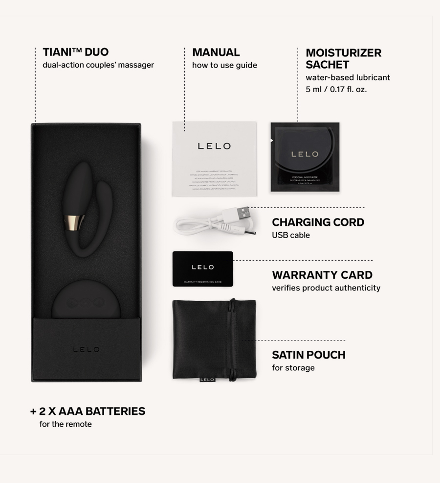 Tampilan LELO Tiani Duo Black