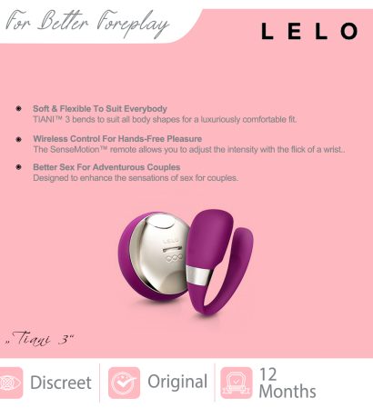 LELO Tiani3 Deep Rose Detail