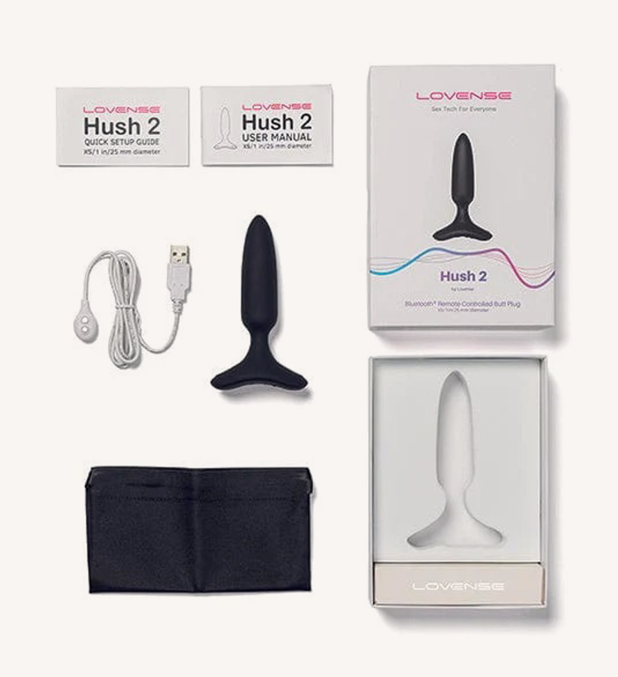 Tampilan LOVENSE Hush 2 1 inch