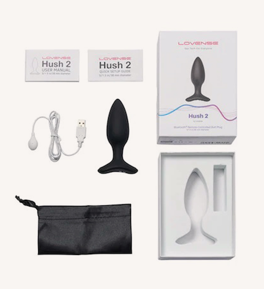 Tampilan LOVENSE Hush 2 1.5 inch