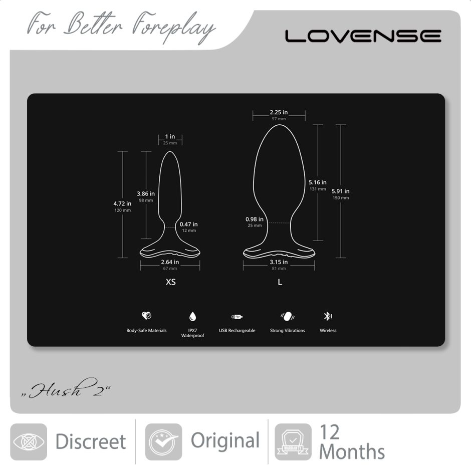 LOVENSE Hush 2 How To