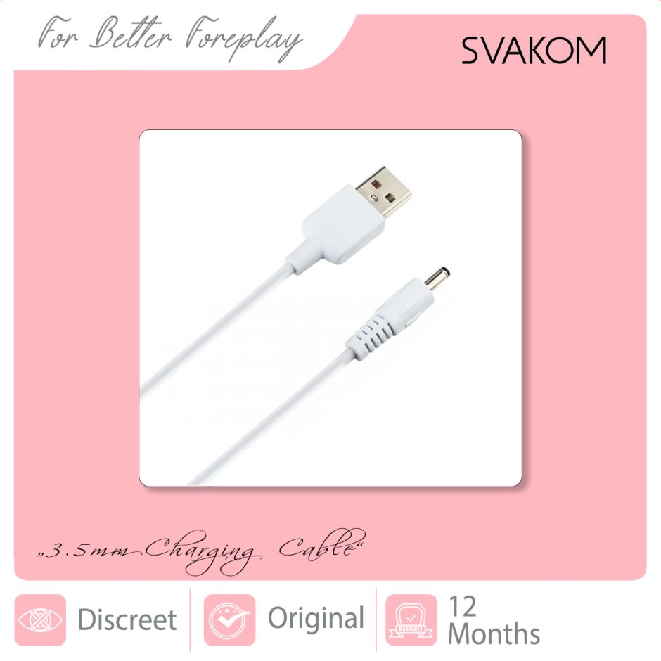 SVAKOM 3,5 mm charging cable