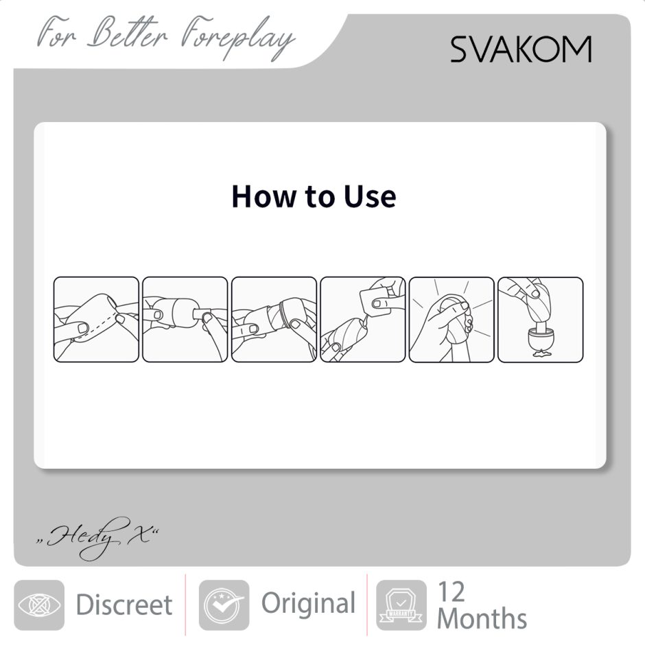 SVAKOM Hedy X How To