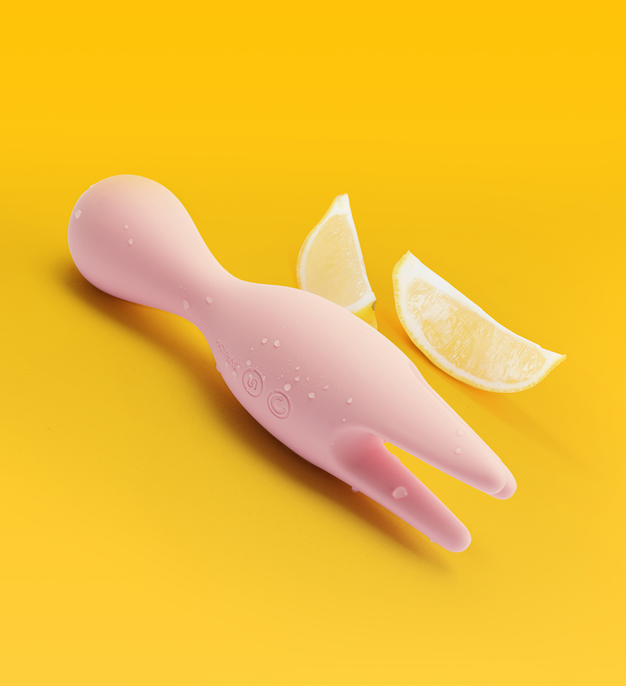 Vibrator Dengan Tiga Jari Getar