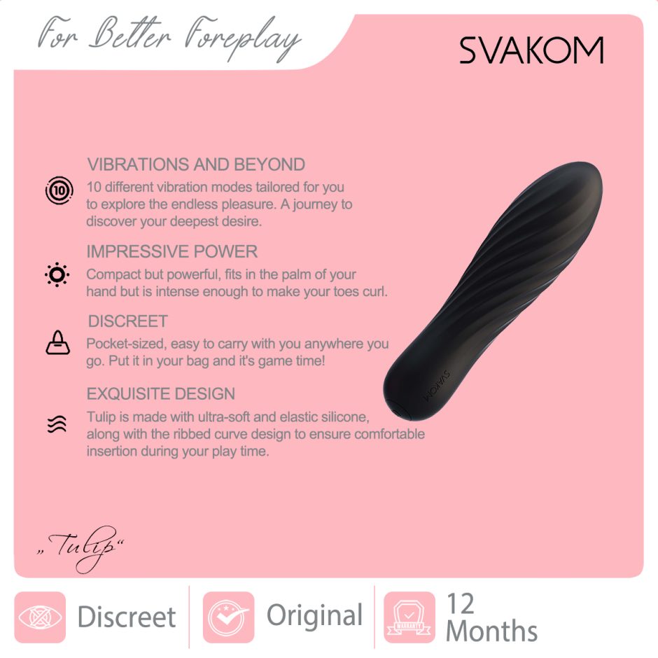 SVAKOM Tulip Black Detail