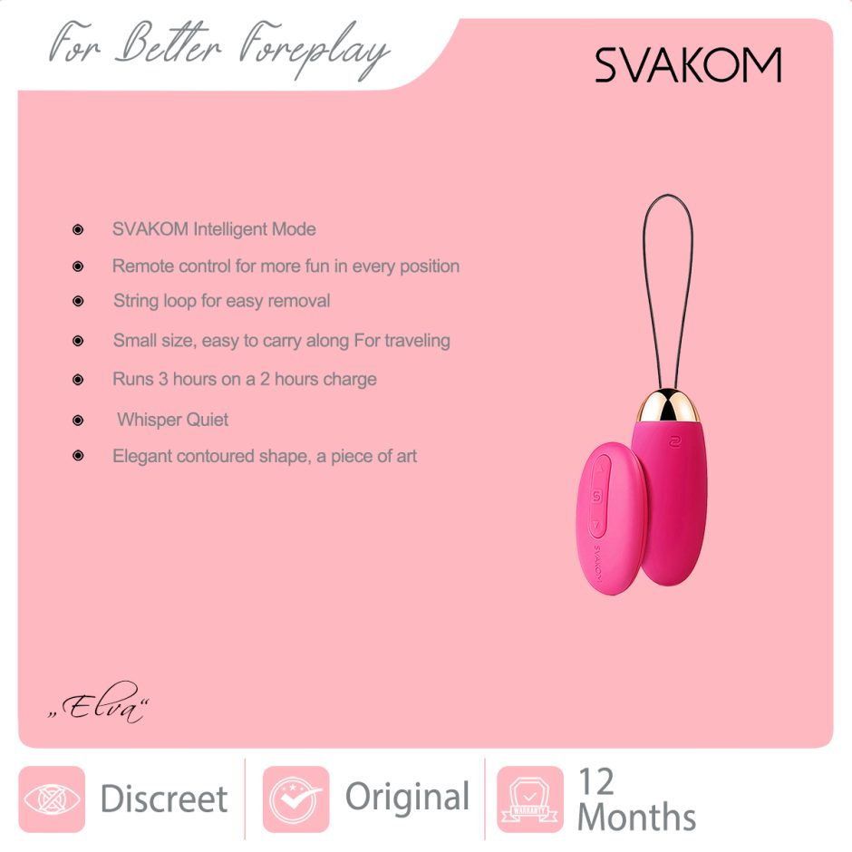 Svakom Elva Plum Red Detail
