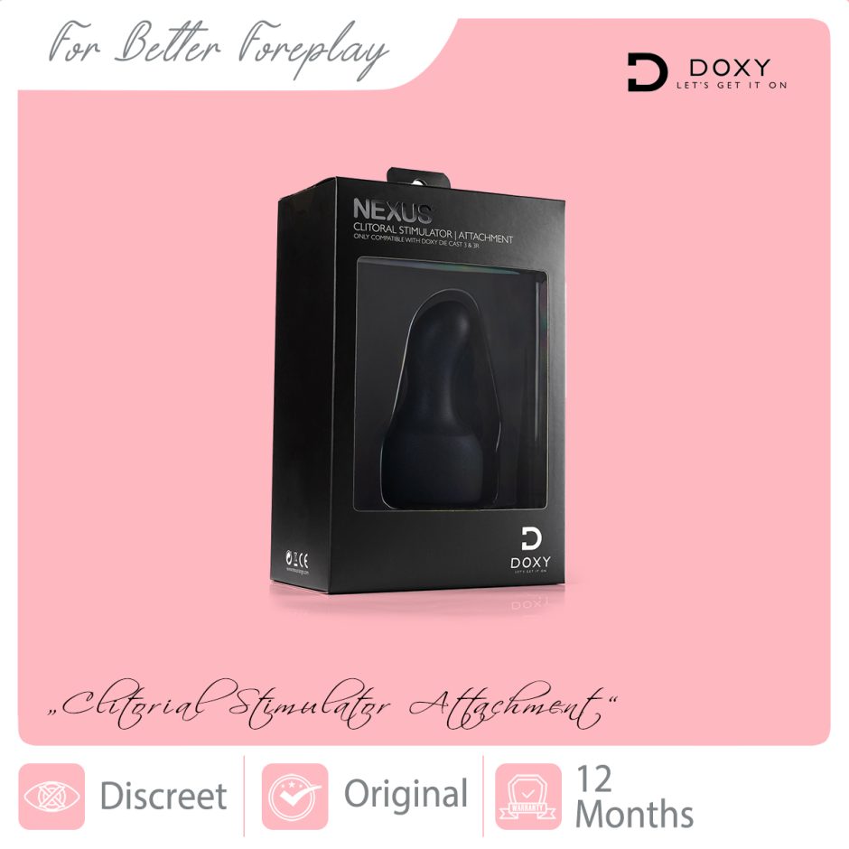 DOXY Clitoral Stimulator Attachment Packaging