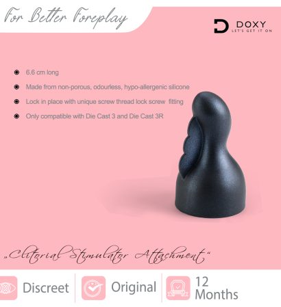 DOXY Clitoral Stimulator Attachment Texted