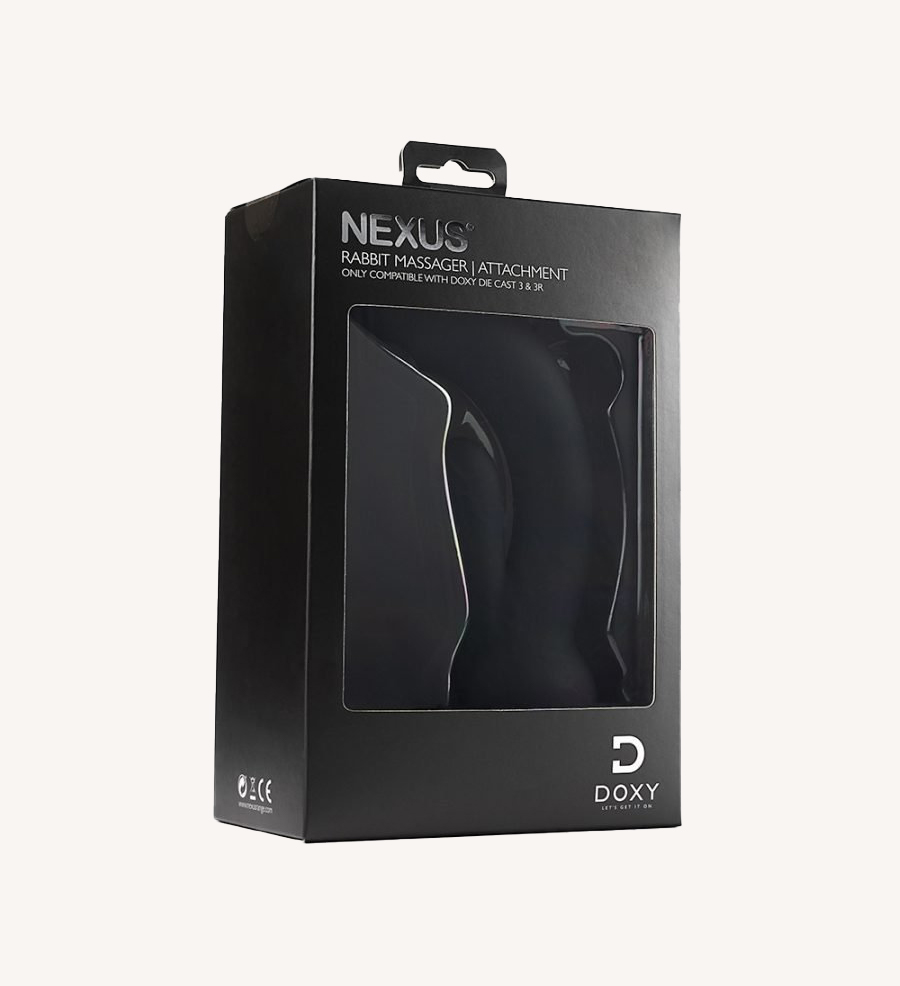 DOXY Rabbit Massager Attachment Packaging