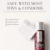 Flavors Raspberry Sorbet Toy Condom Compatibility