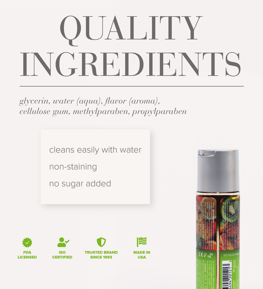 JO Flavors Tropical Passion Ingredients