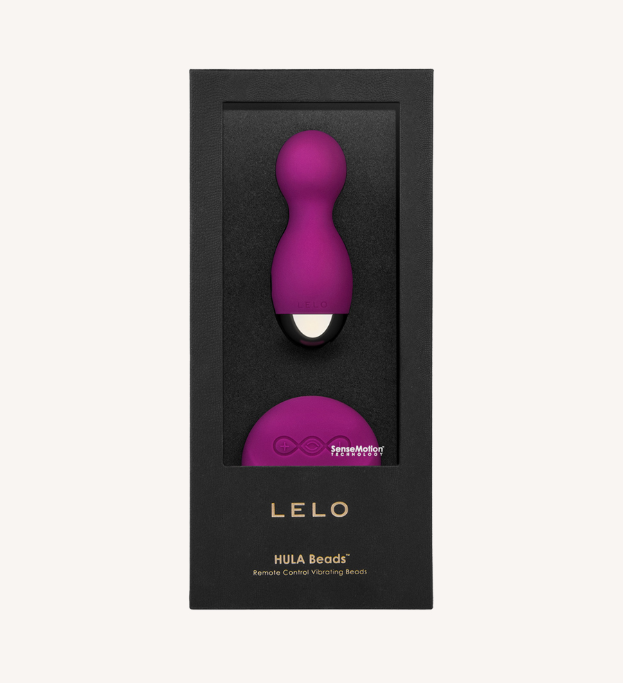 LELO Hula Beads Deep Rose Packaging