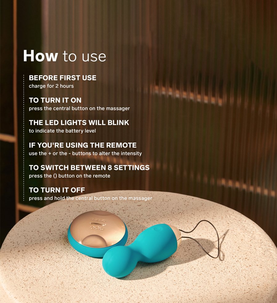 LELO Hula Beads How To Use