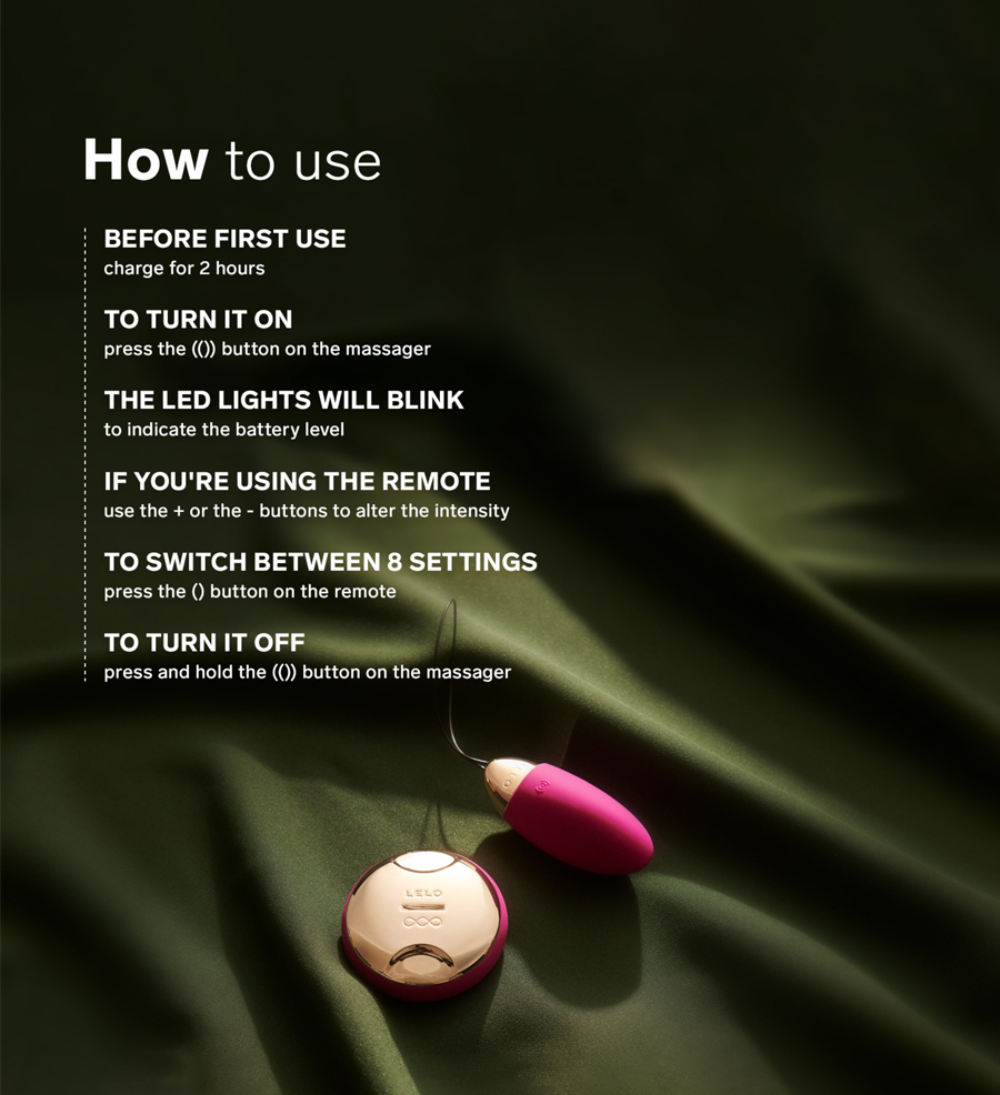 LELO Lyla2 Black HowTo