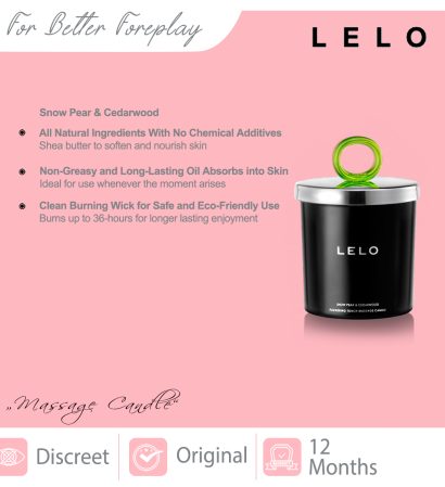 LELO Massage Candle Snow Pear