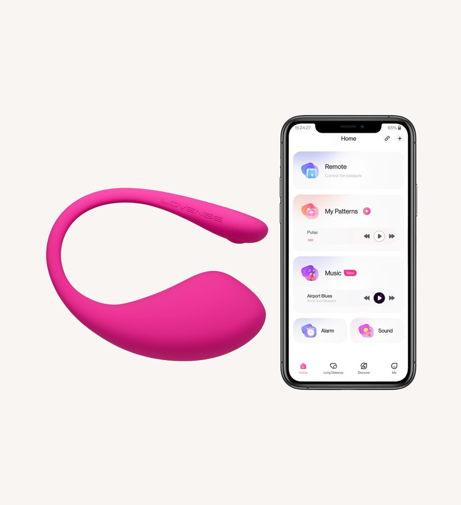 Lovense Lush 3 Dengan Aplikasi