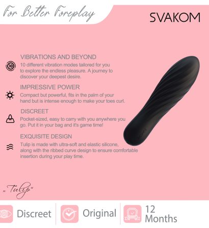 SVAKOM Tulip Black Detail