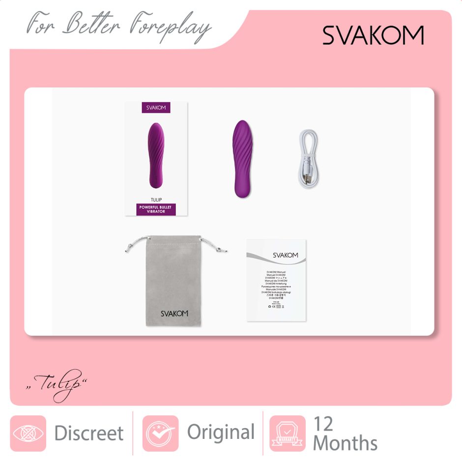 SVAKOM Tulip Packaging