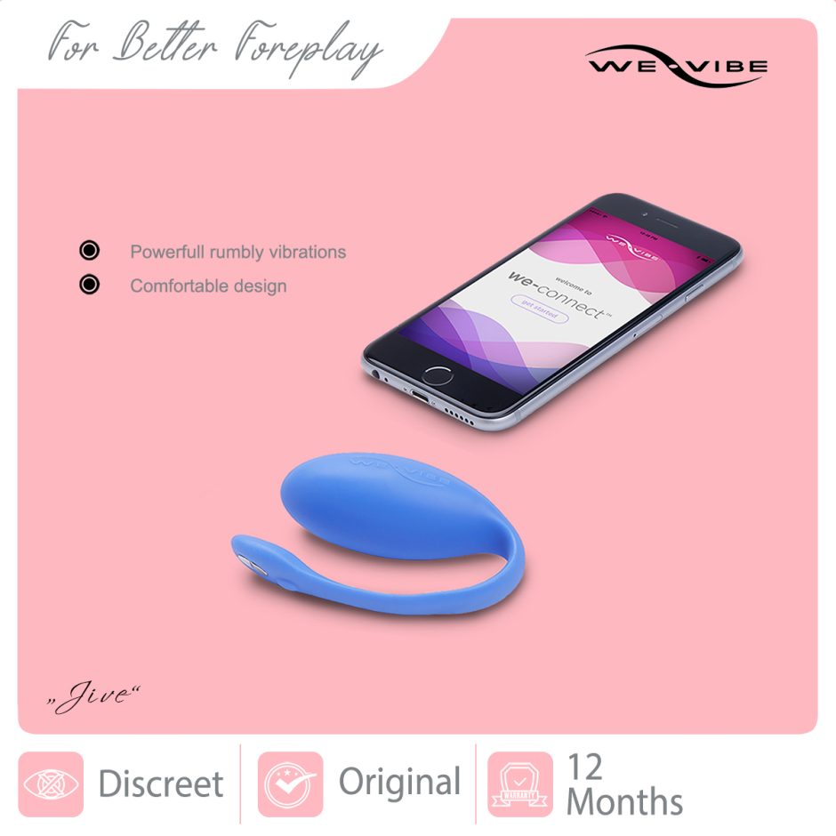 WE-VIBE Jive Periwinkle Blue Detail
