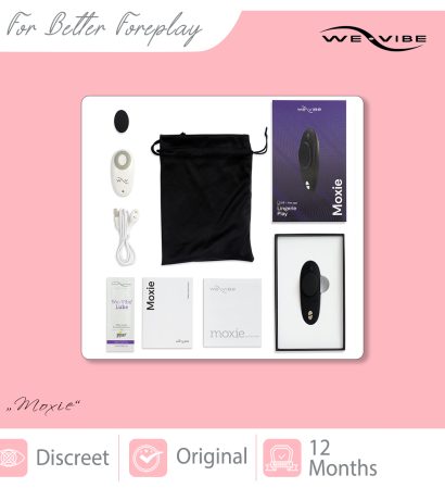 WE-VIBE Moxie Black Packaging