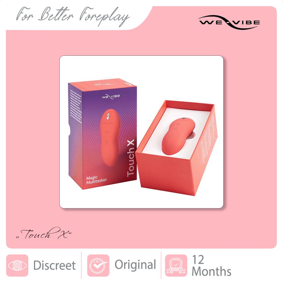 WE-VIBE TouchX Crave Coral Packaging 1