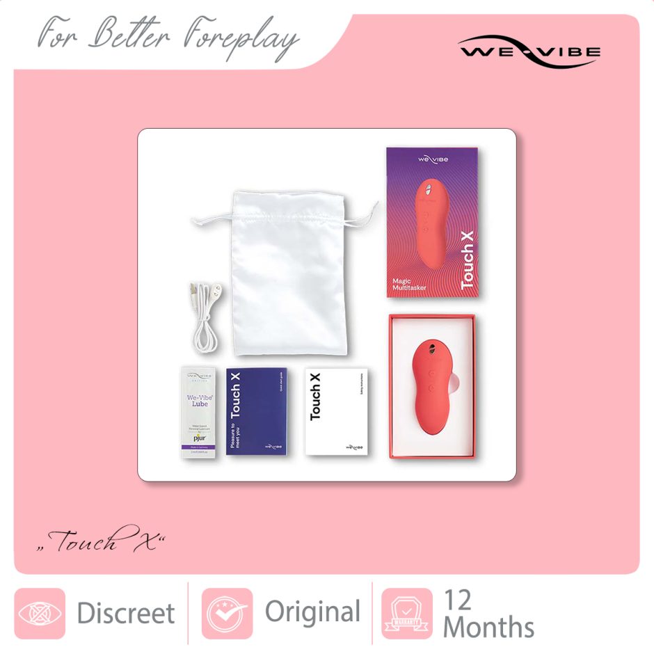 WE-VIBE TouchX Crave Coral Packaging 2
