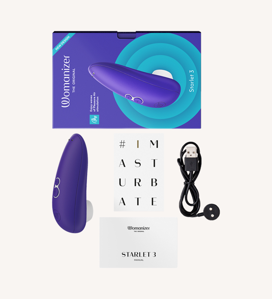 WOMANIZER Starlet 3 Indigo Packaging