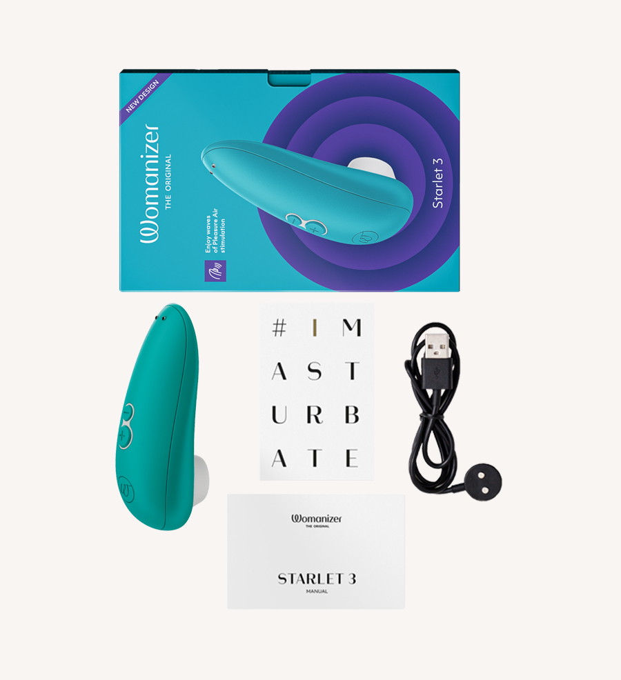 WOMANIZER Starlet 3 Turquoise Packaging