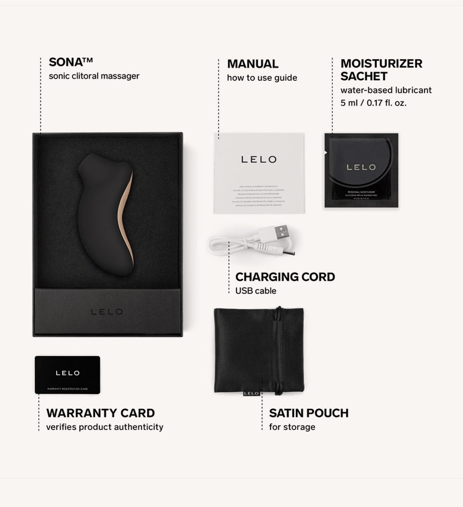 LELO Sona Black Bundling