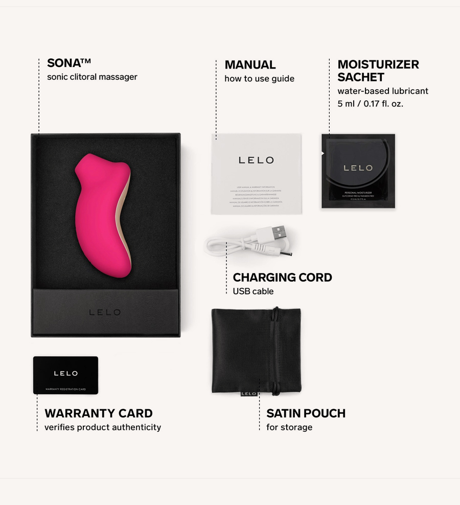 LELO Sona Cerise Bundling