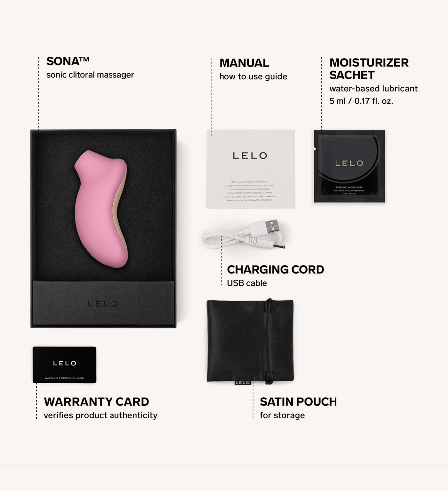 LELO Sona Pink Bundling