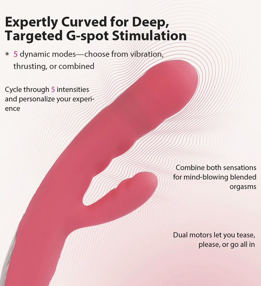 Thrusting Rabbit Vibrator
