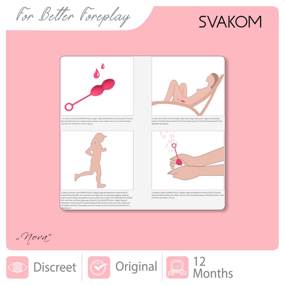 SVAKOM Nova How To