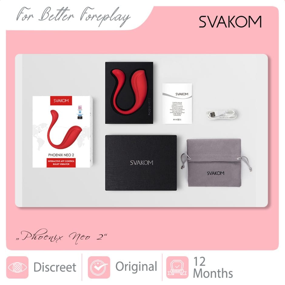 SVAKOM Phoenix Neo 2 Packaging