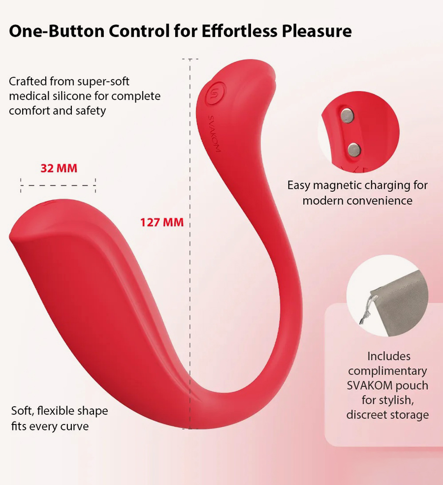 SVAKOM Phoenix Neo 2 Vibrator Bluetooth
