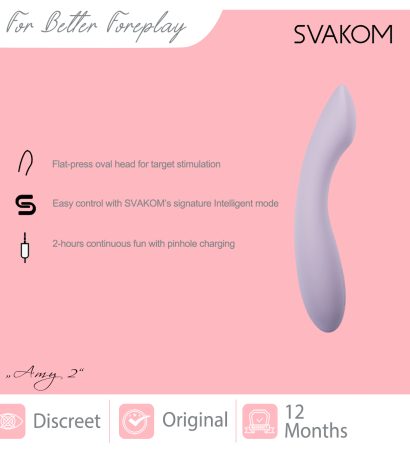 SVAKOM Amy 2 Lilac Detail