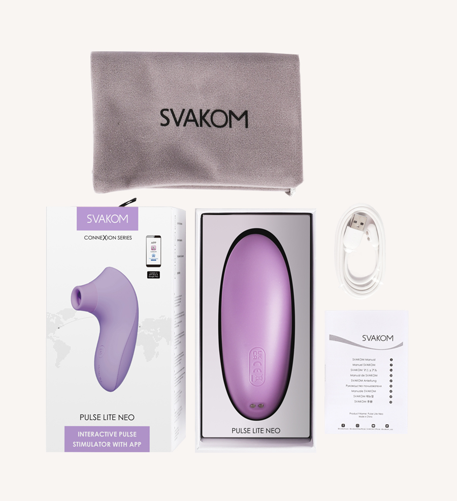 Tampilan SVAKOM Pulse Lite Neo Lavender